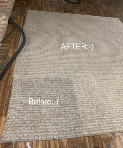 Bethlehem area rug before_after