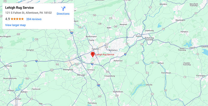 Lehigh.Rug_.Service.Location.map_
